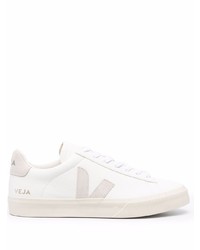 weiße Leder niedrige Sneakers von Veja