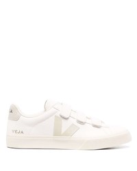 weiße Leder niedrige Sneakers von Veja