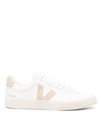 weiße Leder niedrige Sneakers von Veja