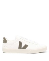 weiße Leder niedrige Sneakers von Veja