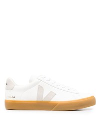 weiße Leder niedrige Sneakers von Veja