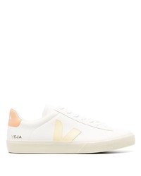 weiße Leder niedrige Sneakers von Veja