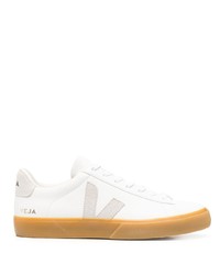 weiße Leder niedrige Sneakers von Veja