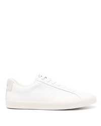 weiße Leder niedrige Sneakers von Veja