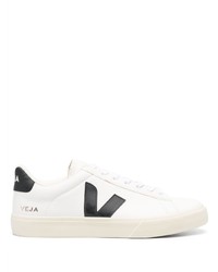 weiße Leder niedrige Sneakers von Veja