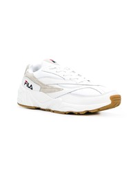 weiße Leder niedrige Sneakers von Fila