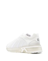 weiße Leder niedrige Sneakers von Represent