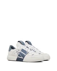 weiße Leder niedrige Sneakers von Valentino Garavani