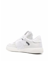 weiße Leder niedrige Sneakers von Valentino Garavani