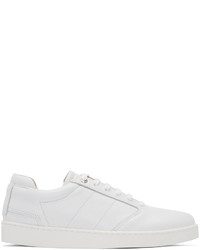 weiße Leder niedrige Sneakers von WANT Les Essentiels