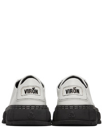 weiße Leder niedrige Sneakers von Viron