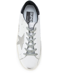 weiße Leder niedrige Sneakers von Golden Goose Deluxe Brand