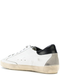 weiße Leder niedrige Sneakers von Golden Goose Deluxe Brand