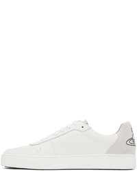 weiße Leder niedrige Sneakers von Vivienne Westwood