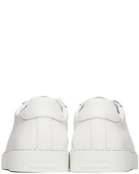 weiße Leder niedrige Sneakers von Norse Projects