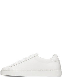 weiße Leder niedrige Sneakers von Norse Projects