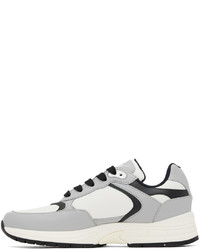 weiße Leder niedrige Sneakers von Giuseppe Zanotti