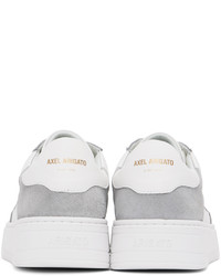 weiße Leder niedrige Sneakers von Axel Arigato