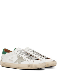 weiße Leder niedrige Sneakers von Golden Goose