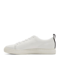 weiße Leder niedrige Sneakers von Ps By Paul Smith