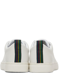 weiße Leder niedrige Sneakers von Ps By Paul Smith