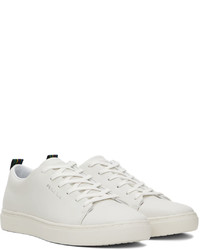 weiße Leder niedrige Sneakers von Ps By Paul Smith