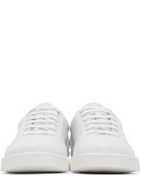 weiße Leder niedrige Sneakers von WANT Les Essentiels