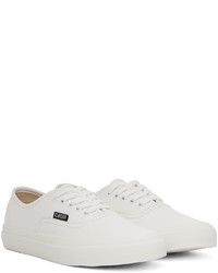 weiße Leder niedrige Sneakers von Comme des Garcons Homme