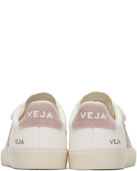 weiße Leder niedrige Sneakers von Veja