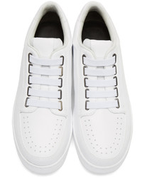 weiße Leder niedrige Sneakers von 3.1 Phillip Lim