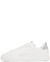 weiße Leder niedrige Sneakers von Golden Goose