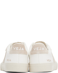 weiße Leder niedrige Sneakers von Veja