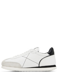 weiße Leder niedrige Sneakers von Valentino Garavani