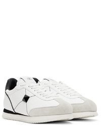 weiße Leder niedrige Sneakers von Valentino Garavani