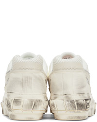 weiße Leder niedrige Sneakers von Both