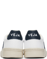 weiße Leder niedrige Sneakers von Veja