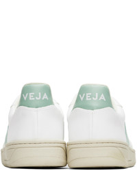 weiße Leder niedrige Sneakers von Veja