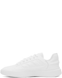 weiße Leder niedrige Sneakers von adidas Originals