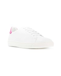 weiße Leder niedrige Sneakers von Anya Hindmarch