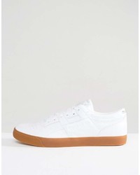 weiße Leder niedrige Sneakers von Reebok