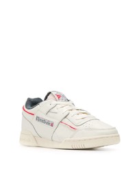 weiße Leder niedrige Sneakers von Reebok