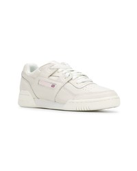 weiße Leder niedrige Sneakers von Reebok