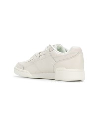 weiße Leder niedrige Sneakers von Reebok