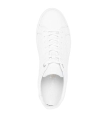 weiße Leder niedrige Sneakers von Baldinini