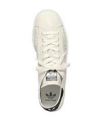 weiße Leder niedrige Sneakers von Balenciaga