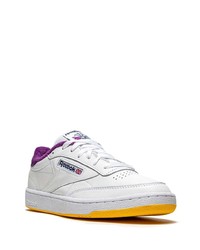 weiße Leder niedrige Sneakers von Reebok