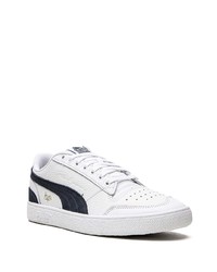 weiße Leder niedrige Sneakers von Puma