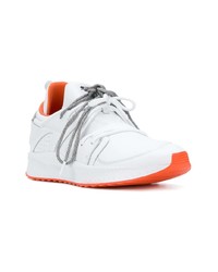 weiße Leder niedrige Sneakers von Puma