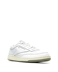 weiße Leder niedrige Sneakers von Reebok