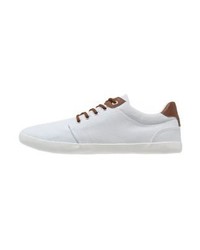 weiße Leder niedrige Sneakers von YOURTURN